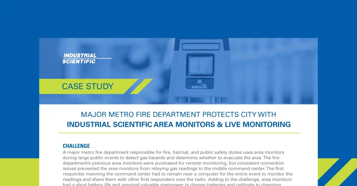 Fire Department Protects City | Case Study